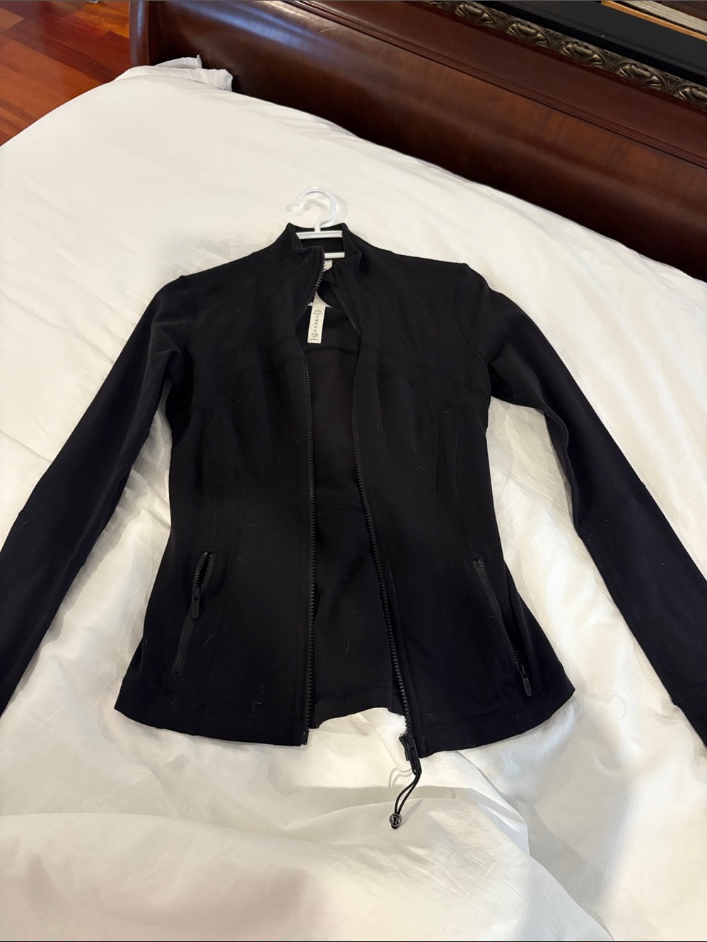 lululemon athletica Black Zip-Up Utility Jacket